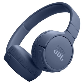 Слушалки JBL Tune 670NC, безжични, микрофон, 32mm драйвери, адаптивно шумопотискане, Bluetooth, до 44 часа време на работа, 3.5mm жак, сини | JAR Computers Слушалки JBL Tune 670NC сини