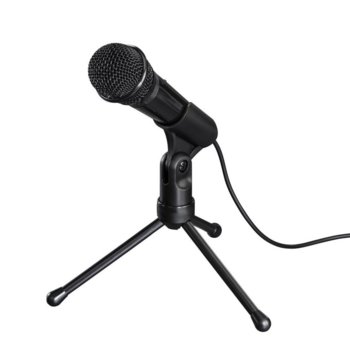Микрофон Hama MIC-P35 Allround, трипод, 2.5m кабел, черен image