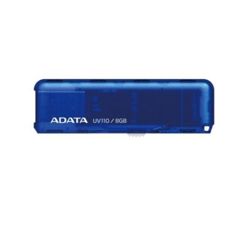 Памет 8GB USB Flash, A-Data DashDrive UV110, синя | JAR Computers 8GB Adata DashDrive UV110 Blue