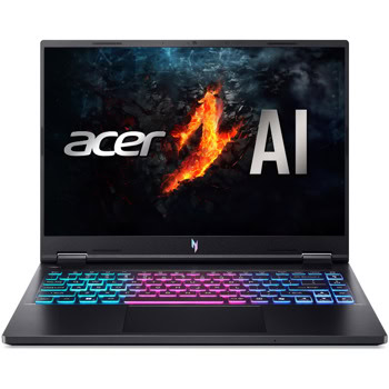 Лаптоп Acer Nitro 14 AN14-41-R3DL (NH.QSQEX.003), осемядрен AMD Ryzen 7 8845HS 3.8/5.1GHz, 14.5" (36.83cm) WUXGA IPS 120Hz Anti-Glare Display & GF RTX 3050 6GB, (HDMI), 16GB LPDDR5X, 1TB SSD NVMe, 1x USB4, 1x USB 3.2 Gen 2 Type-C, No OS, 2.02kg | JAR Computers Acer Nitro 14 AN14-41-R3DL NH.QSQEX.003