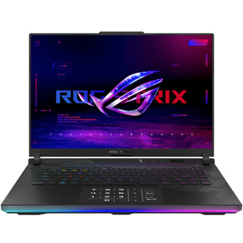 Лаптоп Asus ROG Strix SCAR 16 G634JYR-RA050X (90NR0IJ2-M001Y0), двадесет и четириядрен Intel Core i9-14900HX 2.2/5.8GHz, 16" (40.64cm) WQXGA Mini-LED 240Hz & GF RTX 4090 16GB, (HDMI), 32GB DDR5, 1TB SSD NVMe, 1x Thunderbolt 4, Windows 11 Pro | JAR Computers Asus ROG Strix SCAR 16 G634JYR-RA050X