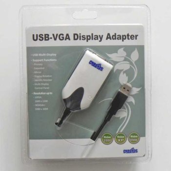 USB 2.0 to VGA Adapter, 1680x1050