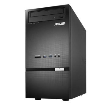 Настолен компютър PC Asus K30AD-RO029D, четири-ядрен Intel Core i5-4460S 2.9GHz/3.4GHz, 8GB DDR3 RAM, 2TB HDD, nVidia GeForce GT 730 2GB (HDMI), 2x USB3.0, клавиатура и мишка, Free DOS, 3г. | JAR Computers Asus K30AD-RO029D