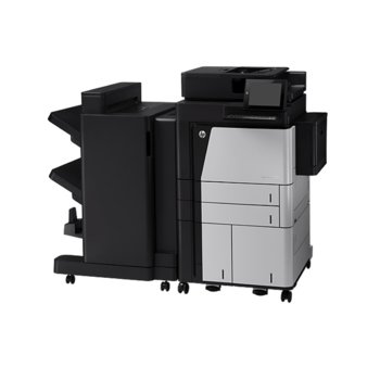 Мултифункционално лазерно устройство HP LaserJet Enterprise flow M830z, монохромен, принтер/копир/скенер/факс, 1200 x 1200 dpi, 56/56 стр/мин, ADF, LAN 1000, USB, A3, 1г. | JAR Computers HP LaserJet Enterprise flow M830z