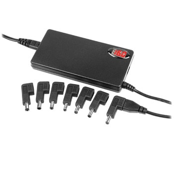 Захранване за лаптопи Tracer SmartBox120 X1 SL, 12-24V, 120W, 7 конектора, LED индикация | JAR Computers Захранване за лаптопи Tracer SmartBox120 X1 SL