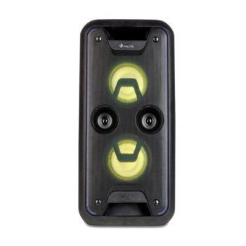 Тонколона NGS Wild Jam, 2.0, 120W, Bluetooth, AUX, USB, SD слот, FM, черна, безжична, до 6 часа време на работа, RGB подсветка | JAR Computers NGS Wild Jam