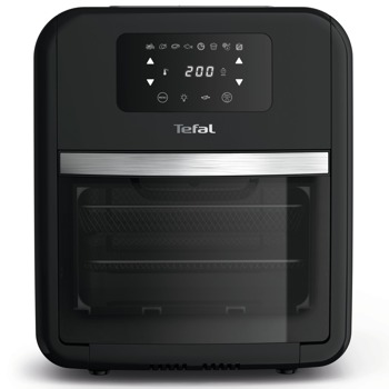 Фритюрник с горещ въздух Tefal FW501815, 11 л. капацитет, 9 програми, 2000W, черен | JAR Computers Tefal FW501815