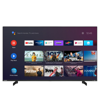 Телевизор Toshiba 55QA5D63DG, 55" (139.7cm) 4K/UHD Smart TV, HDR, Dolby Vision, Dolby Audio, DVB-T2/C/S2, LAN, Wi-Fi, Bluetooth, 3x HDMI, 2x USB | JAR Computers Телевизор Toshiba 55QA5D63DG