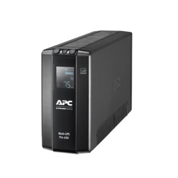 UPS APC Back UPS Pro BR BR650MI в комплект с разклонител APC Essential SurgeArrest 5, 650VA/390W, Line Interactive, Tower | JAR Computers APC BR650MI and PME5U2B-GR
