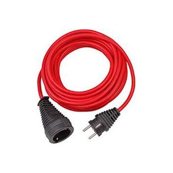 Удължител Brennenstuhl BS1167460, шуко(м) към шуко(ж), 10m, червен | JAR Computers Удължител Brennenstuhl BS1167460