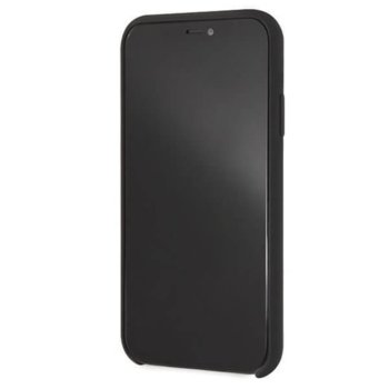 Mercedes-Benz Silicone Hard Case за iPhone XR (чер