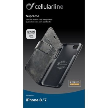 Cellular Line Book Supreme iPhone 7 8