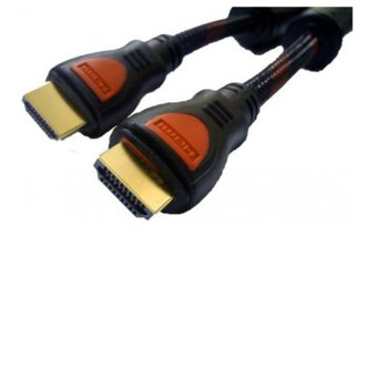 Кабел DeTech, от HDMI(м) към HDMI(м), 10m, черен | JAR Computers HDMI(м) към HDMI(м) 10m