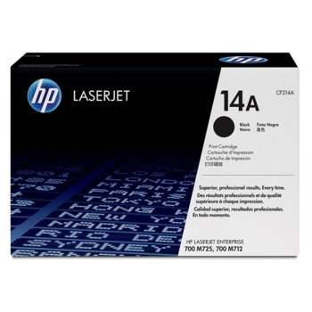 КАСЕТА ЗА HP LaserJet Enterprise 700 M725, 700 M712 - Black - P№ CF214A - заб.: 10000k | JAR Computers КАСЕТА ЗА HP LaserJet Enterprise 700 M725
