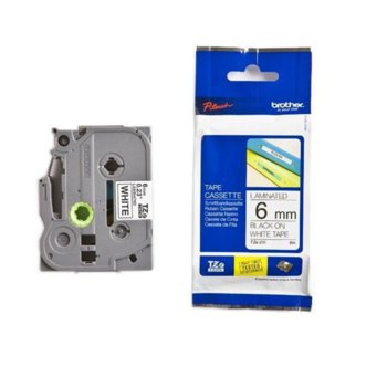 ЛЕНТА ЗА ЕТИКЕТНИ ПРИНТЕРИ BROTHER ТИП TZ - 6 mm BLACK ON WHITE TAPE - P№TZE211 | JAR Computers ЛЕНТА ЗА ЕТИКЕТНИ ПРИНТЕРИ BROTHER ТИП TZ - 6 mm