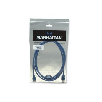 Manhattan 325424 USB A(м) към USB Micro B(10-pin)