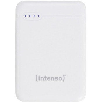 Външна батерия/power bank/ Intenso XS5000, 5000mAh, 5V/3.1A, USB, Micro USB, USB-C, бяла | JAR Computers Intenso XS5000 White 7313522