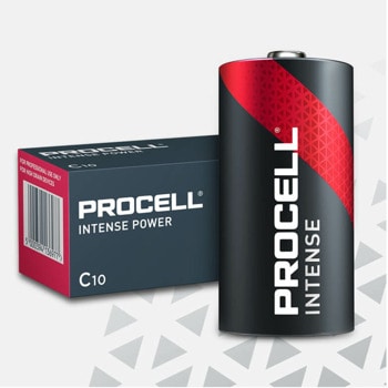 Батерия алкална Duracell Procell Intense C(LR14), 1.5V, 1бр | JAR Computers Duracell Procell Intense C LR14 BTS39893 10бр.