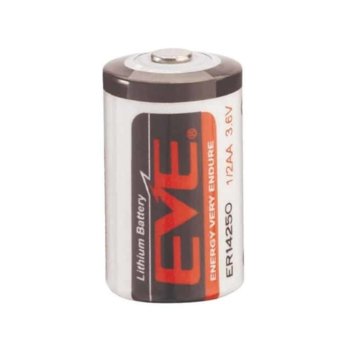 Литиева батерия EVE ER14250, 3.6V, 1200mAh, Li-ion, 1бр. image