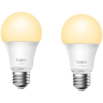 Смарт крушки TP-Link Tapo L510E (2-pack), 8.7 W, 806 lm, Wi-Fi, Android/iOS, бял, 2 броя | JAR Computers TP-Link Tapo L510E(2-pack)