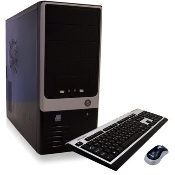 Настолен компютър PC Max M2630AP4DR75A4096, AMD Phenom X4 9650 2.3GHz, 4GB RAM, 750GB HDD, DVDRW, VGA GeForce 9600GT 512MB DDR3, SB5.1, Lan1000, OpticalMouse & KBD, 2г. гаранция | JAR Computers PC Max M2630AP4DR75A4096