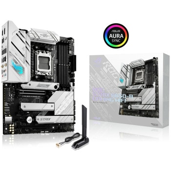 Дънна платка Asus ROG STRIX B650-A GAMING WIFI, B650, DDR5, PCI-E 5.0 (DP&HDMI), 3x M.2, 4x SATA 6Gb/s, 2x USB C, ATX | JAR Computers Asus ROG STRIX B650-A GAMING WIFI 90MB1BP0-M0EAY0