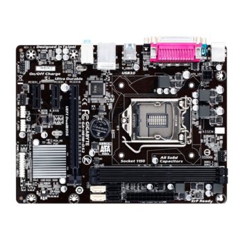 Дънна платка Gigabyte H81M-DS2, H81, LGA1150, DDR3, PCI-E (VGA), 2x SATA 6Gb/s, 2x USB 3.0, microATX | JAR Computers Gigabyte H81M-DS2