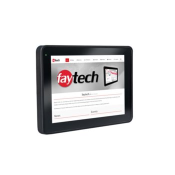 Индустриален монитор Faytech FT10TMBCAPOB, 9.7" (24.63 cm) HD Touchscreen, HDMI, DVI-D, VGA | JAR Computers Faytech FT10TMBCAPOB 1010501697