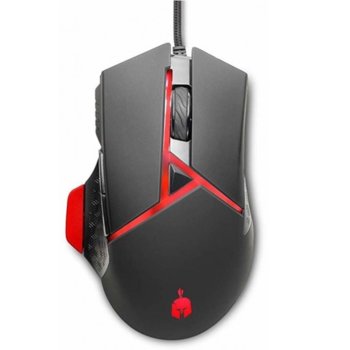 Мишка Spartan Gear KOPIS (44027), оптична (10,000 dpi), USB, черна | JAR Computers Spartan Gear KOPIS 44027