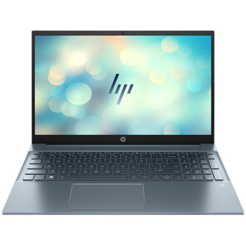 Лаптоп HP Pavilion 15-eh2008nu (6X8G6EA#AKS)(син), осемядрен AMD Ryzen 5 5625U 2.0/4.5GHz, 15.6" (39.62 cm) Full HD IPS Anti-Glare Display, (HDMI), 16GB DDR4, 512GB SSD, 1x USB 3.1 G1 Type-C, Free DOS | JAR Computers HP Pavilion 15-eh2008nu 6X8G6EA#AKS
