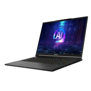 Лаптоп MSI Stealth A16 AI+ A3XVFG (9S7-15FK35-276) с подарък фото принтер Canon Zoemini 2 (бял/розов/син), дванадесетядрен AMD Ryzen AI 9 HX 370 16"(40.64 cm) WQXGA IPS 240Hz OLED & GF RTX 4060 8GB, 32GB LPDDR5X, 1TB SSD, USB TypeC, Windows 11 Home | JAR Computers MSI Stealth A16 AI+ A3XVFG + Canon Zoemini 2