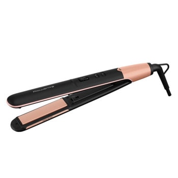 Преса Rowenta EXPRESS SHINE SF4620F0, керамични плочи и инфузер от папая, дисплей с подсветка, черен | JAR Computers Rowenta EXPRESS SHINE SF4620F0