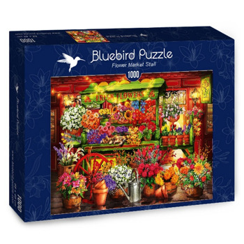 Пъзел Bluebird Puzzle Цветарски магазин 1000 части