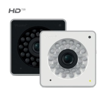 Мрежова IR камера Y-Cam Cube HD 720 (White/Black)