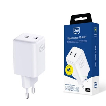 3MK Hyper Charger PD 45W White