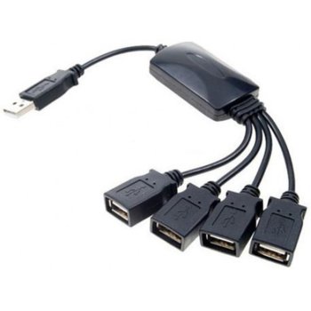 USB HUB 4xUSB 1.1/2.0 (d12008) | JAR Computers Usb Hub-12008