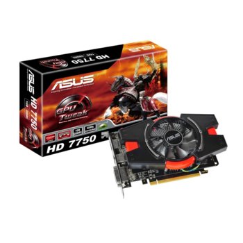 Видео карта AMD 7750, 1GB, Asus HD7750-1GD5, PCI-E 3.0, DDR5, 128bit, HDMI, DVI, DisplayPort | JAR Computers AMD 7750 Asus HD7750-1GD5