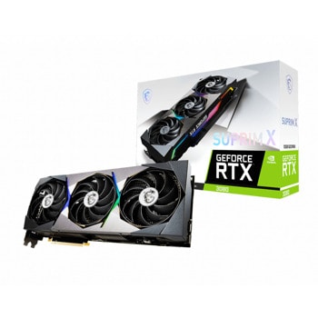 Видео карта Nvidia GeForce RTX 3080, 12GB, MSI SUPRIM X 12G LHR, GDDR6X, 384-bit, DP, HDMI | JAR Computers MSI RTX3080 SUPRIM X 12G LHR 912-V389-409