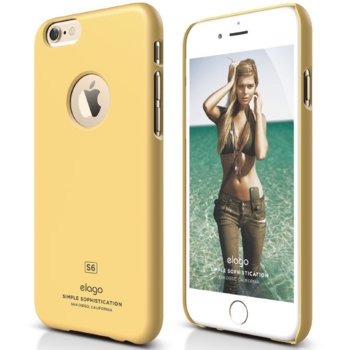 Elago S6 Slim Fit Case + HD Clear Film