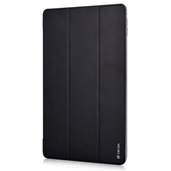 Калъф /тип бележник/ Devia Light Grace за iPad Pro, до 9.7"(24.6 cm), кожен, поставка, черен | JAR Computers Devia Light Grace