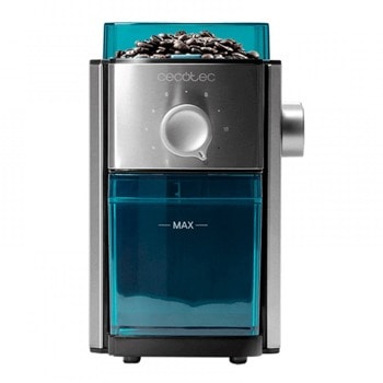 Кафемелачка Cecotec SteelMill 2000 Adjust, 150W, 17 нива на смилане, резервоар за смляно кафе, синя image