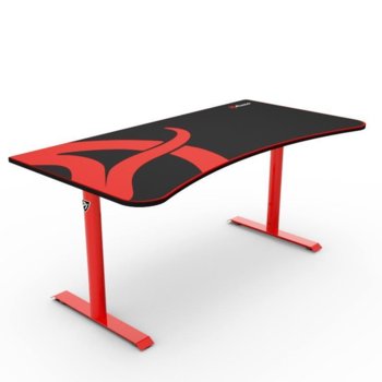 Компютърно бюро Arozzi, Arena Red, текстилно покритие, черно/червена | JAR Computers Arozzi Arena Red (AR-ARENA-RED)