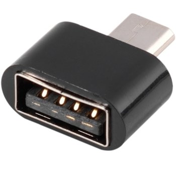 Преходник Vivanco 45234 USB 2.0, USB Type-B(м) към USB Type-A(ж), черен image