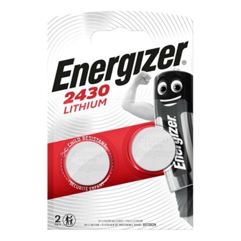Батерии литиеви Energizer CR2430 3V 2бр.