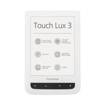 Pocketbook Touch Lux 3 White PB6262-W