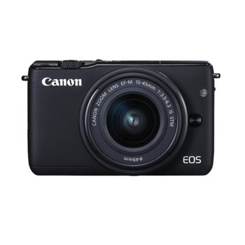 Canon EOS M10 black + EF-M 15-45mm IS STM + LP-E12