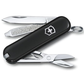 Джобен нож Victorinox Classic SD Dark Illusion, черен | JAR Computers Victorinox Classic SD Dark Illusion 0.6223.3G