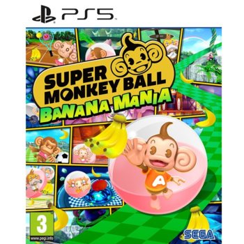 Игра за конзола Super Monkey Ball: Banana Mania, за PS5 | JAR Computers Super Monkey Ball: Banana Mania PS5