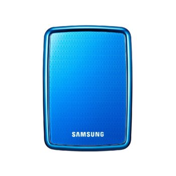 Твърд диск 1000GB Samsung S2, външен, син, 2.5" (6.35 cm), USB 2.0 (+захранване през USB), 3г. | JAR Computers 1000GB Samsung S2 син