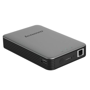 1TB Lenovo F800 WiFi Storage, черен